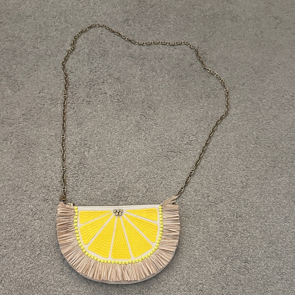 Stella & Dot Lemon Purse
